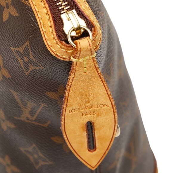 LOUIS VUITTON Brown Monogram Leather Lockit Tote Bag - Picture 9 of 12
